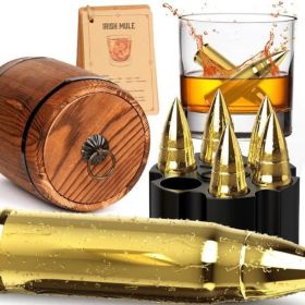 Oaksea Whiskey Stones Reusable Stainless Steel Ice Cubes for Drinking