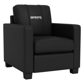 Dyno Stationary Club Chair with New England Patriots Secondary Logo