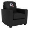 Silver Club Chair with New England Patriots Helmet Logo