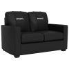 Silver Loveseat with New England Patriots Secondary Logo