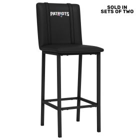 Bar Stool 500 with New England Patriots Secondary Logo Set of 2