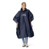 New England Patriots NFL Navy Deluxe Pullover Poncho with Mesh Bag 49x44 inches