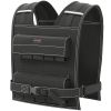 44LBS Adjustable Weighted Vest, Weight Vest with Reflective Strips, Snug Fit for Men Women Running Strength Training
