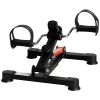Pedal Exerciser Under Desk Bike with LCD Display, Adjustable Resistance, Mini Exercise Bike for Home Office