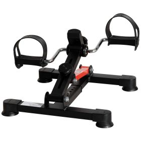 Pedal Exerciser Under Desk Bike with LCD Display, Adjustable Resistance, Mini Exercise Bike for Home Office