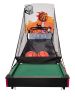 Multi Game Table 36", 2 in 1 Combo Game Table Basketball, Billiards.Parent-child games, for Indoor Outdoor, Game Room, Friends,Family