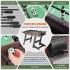 VEVOR Folding Foosball Table, 42 inch Standard Size Foosball Table, Indoor Full Size Foosball Table for Home, Family, and Game Room