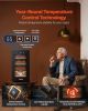 Electric Humidor, 23L, 150 Counts Electric Cigar Humidor Cabinet with Cooling Temperature Control, Spanish Cedar Wood Shelves & Drawers