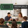 Poker Table Top Poker Mat for 6 Player, Green