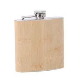 Portable Hip Flask Whiskey Wine Pot Flagon for Outdoor (Options: 6oz, Type: Style 4)