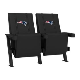 SuiteMax 3.5 VIP Seats with New England Patriots Primary Logo (Number of Seats: Row of 2)