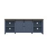 TV Stand for TVs Up to 65", Modern Farmhouse Wood Entertainment Center, Media Console Table with Storage Cabinet & Adjustable Shelves