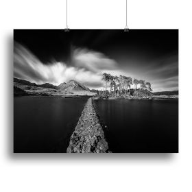 Path To Paradise Canvas Print or Poster (Type: Standard Framed Canvas Print, size: 16" x 12" / 42cm x 30cm (approx))