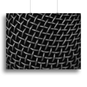 Metal Grid Canvas Print or Poster (Type: Standard Framed Canvas Print, size: 3X-Large (40" x 26"))
